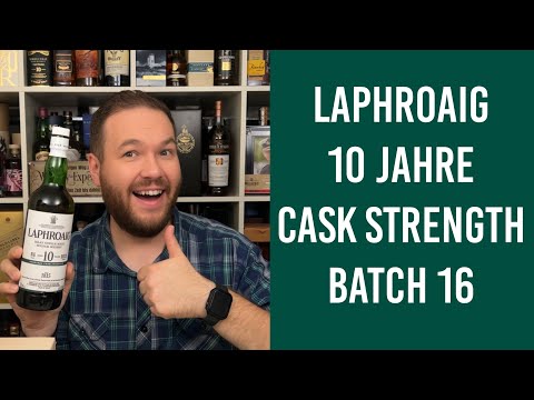 Laphroaig 10 Year Old Cask Strength - Batch 016 - Islay Whisky Tasting | Friendly Mr. Z