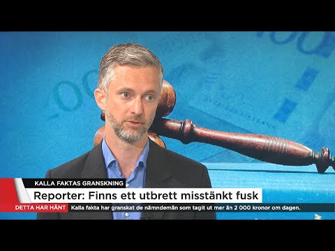 Reporter bakom granskningen: Fusket skadar förtroendet för rättsväsendet - Nyheterna (TV4)