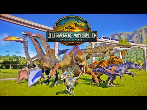 Jurassic World Rebirth Terrifying Dinosaurs Battle and Rampage in Jurassic World Evolution