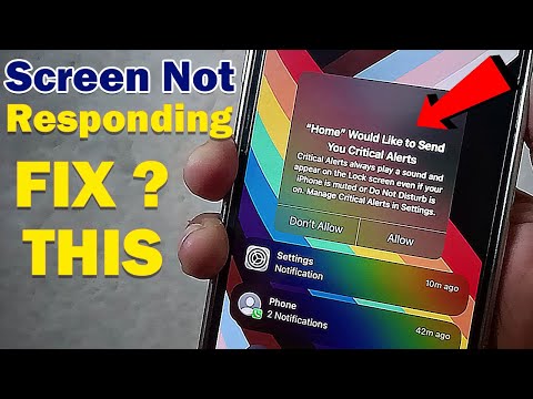 how to solve this 🤔 "Home" would like to send you critical alerts.