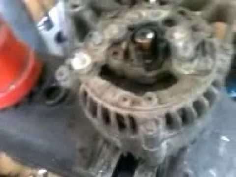FORD FUSION 1.4TDCI HOW TO CHANGE ALTERNATOR