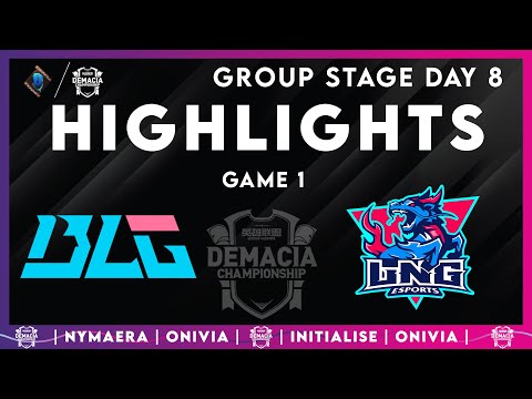 BLG vs LNG Highlights Game 1 | Demacia Cup 2025 | Bilibili Gaming vs LNG Esports by Onivia