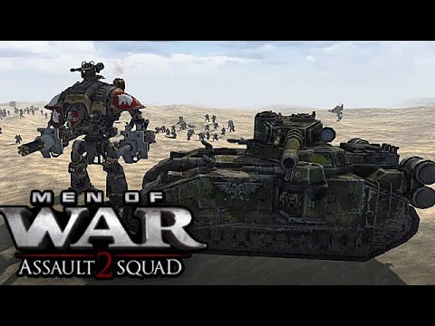 Ultimate Mod Warhammer 40.000 | Imperial Guard vs Dark Angels - Men of War: Assault Squad 2
