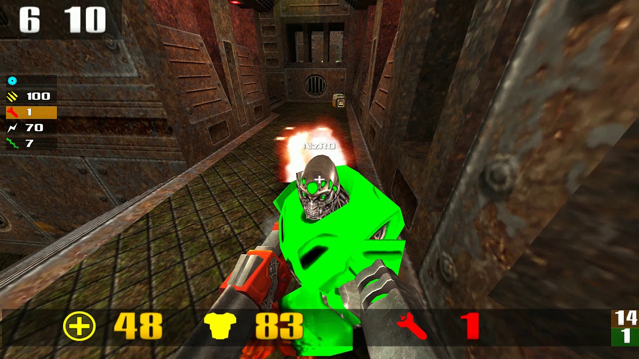 Quake 3 CPMA: HAL9000 vs Nzr0 (Gods of CPM duel aerowalk)