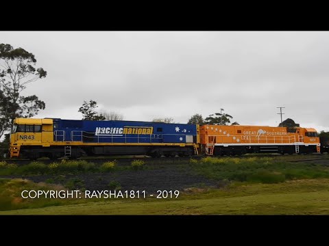 3PM4 - NR43-NR31 (PacNat Steel) Inverleigh - Australian Trains by Raysha1811