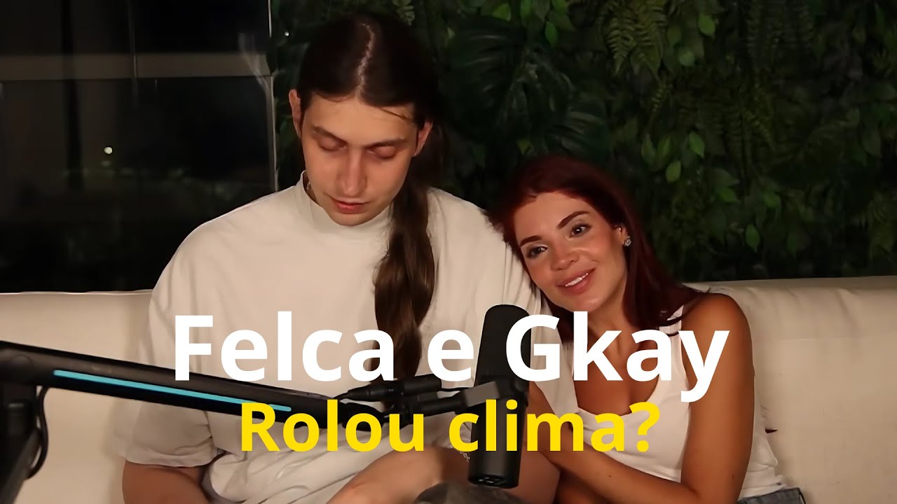Felca e Gkay no flerte mais estranho de todos