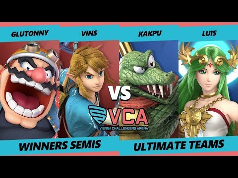 VCA19 - Glutonny & VinS Vs. Kakpu & LuiS - Smash Ultimate Tournament Winners Semis