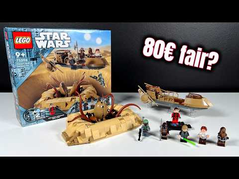 Doppelt so teuer mit Denkfehlern? | LEGO Star Wars 'Desert Skiff & Sarlacc Pit' Review! | Set 75396