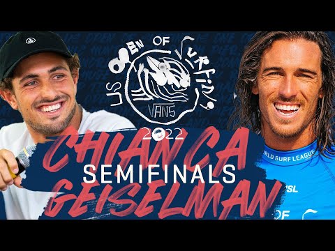 Evan Geiselman vs Joao Chianca | Vans US Open of Surfing - Semifinals Heat Replay