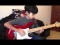 Eleven year old playing Pink Floyd Comfortably ...