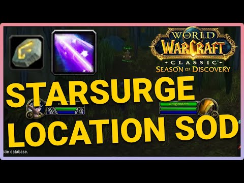 How to Get Starsurge Rune | Druid Rune SoD | Classic WoW | Alliance