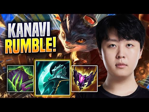 KANAVI IS A GOD WITH RUMBLE! - JDG Kanavi Plays Rumble JUNGLE vs Sylas! | Season 2023