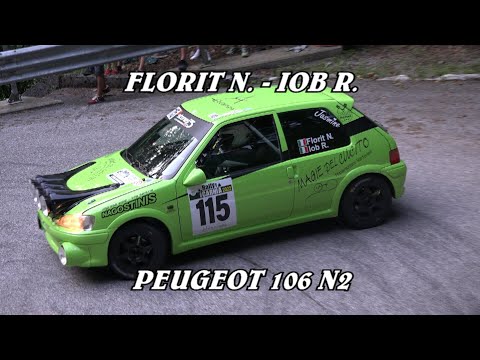 FLORIT N. - IOB R. | RALLY CARNIA 2022 | PEUGEOT 106 N2 | VIDEOCLIP + PASSAGGI ESTERNI
