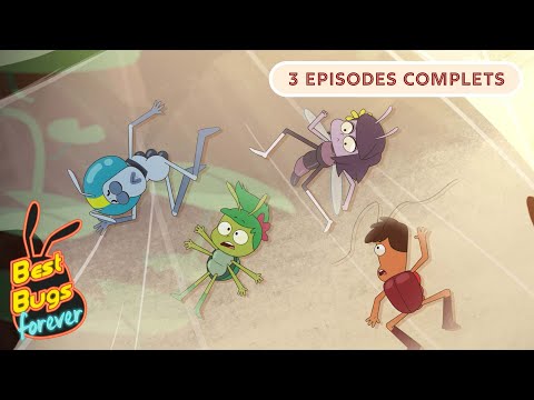 🦗 Bestioles Motel : 3 épisodes complets (33 minutes) | Dessin Animé