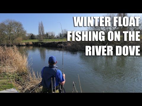 Winter Float Fishing on the River Dove