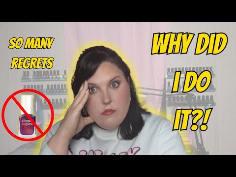 I REGRET Decluttering/Destashing my Nail Polish Collection