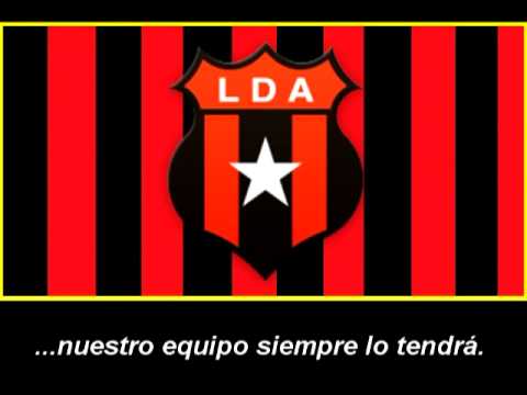 "Himno Liga Deportiva Alajuelense" Barra: La 12 &bull; Club: Alajuelense