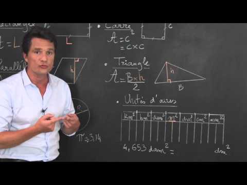 Aires de figures usuelles