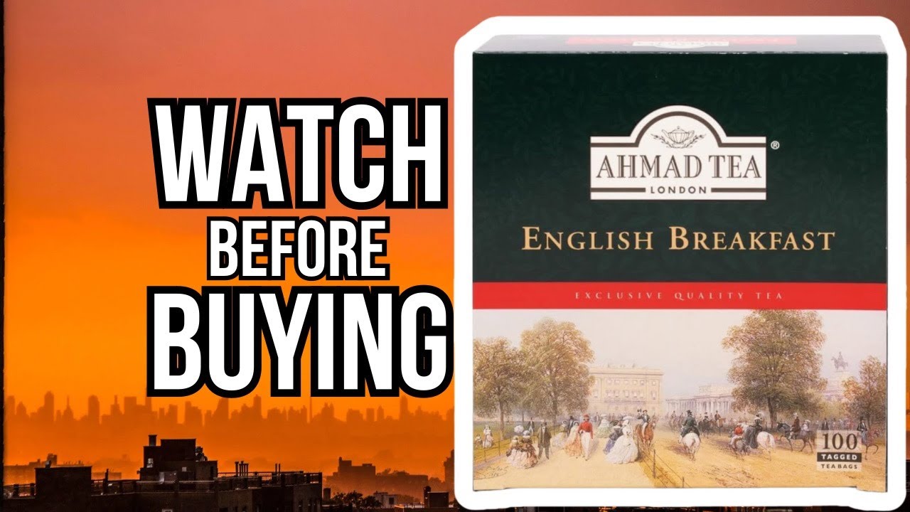Ahmad Tea's English Breakfast Tea: Delicious and High-Quality!