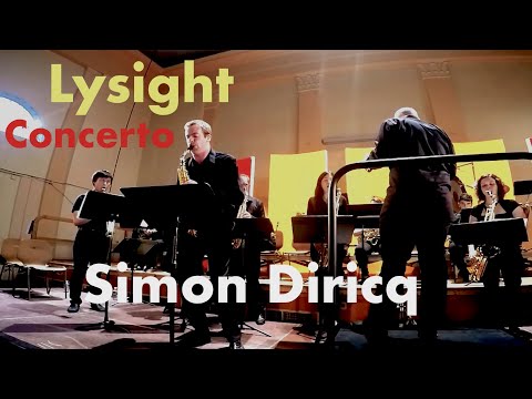 Michel Lysight: Concerto | Simon Diricq • Ensemble de Saxophones du CRB