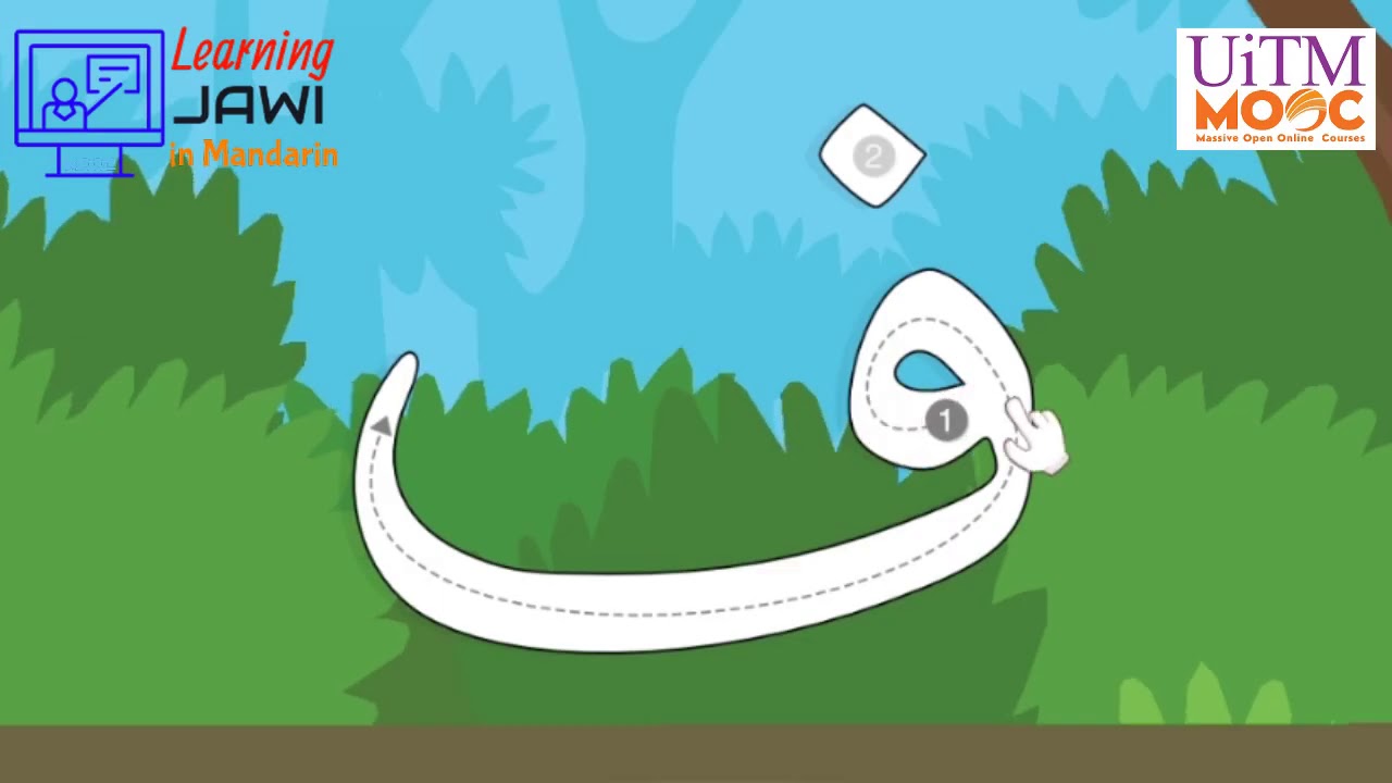 LEARN TO WRITE JAWI ALPHABET 2