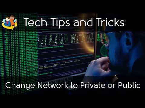 Change Network to Private Windows 10 and 11