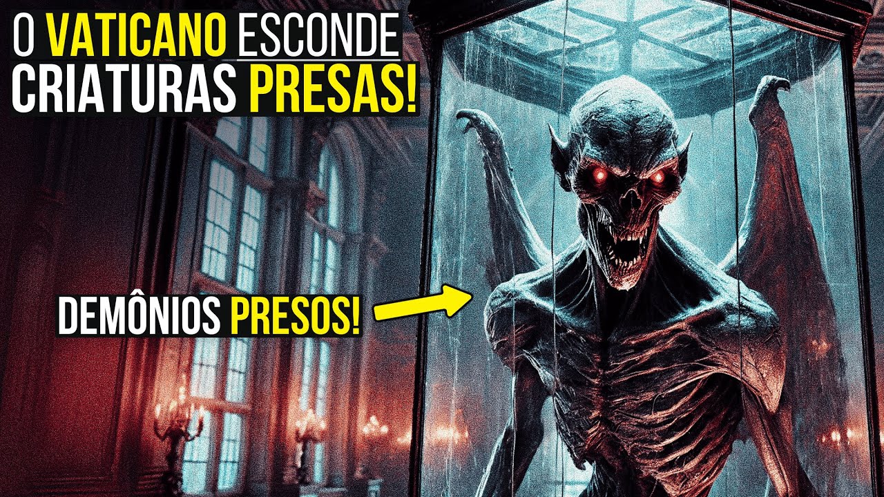 O VATICANO ESCONDE DEMÔNIOS APRISIONADOS - RELATOS DE TERROR | EP. 80