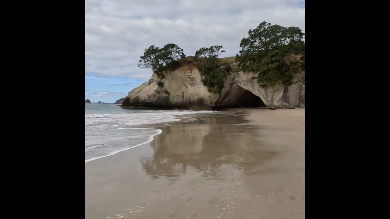 Cathedral Cove beach #coromandel #newzealand #beach #princecaspian
