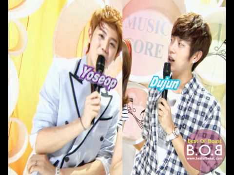 [Cut] 110618 BEAST (비스트)  Doojoon Yoseob MC