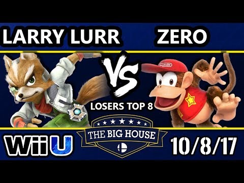 TBH7 Smash 4 - MSF | Larry Lurr (Fox) Vs. TSM | ZeRo (Diddy Kong) Wii U Losers Top 8