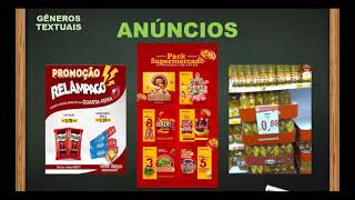 Hora da aula - Gneros textuais