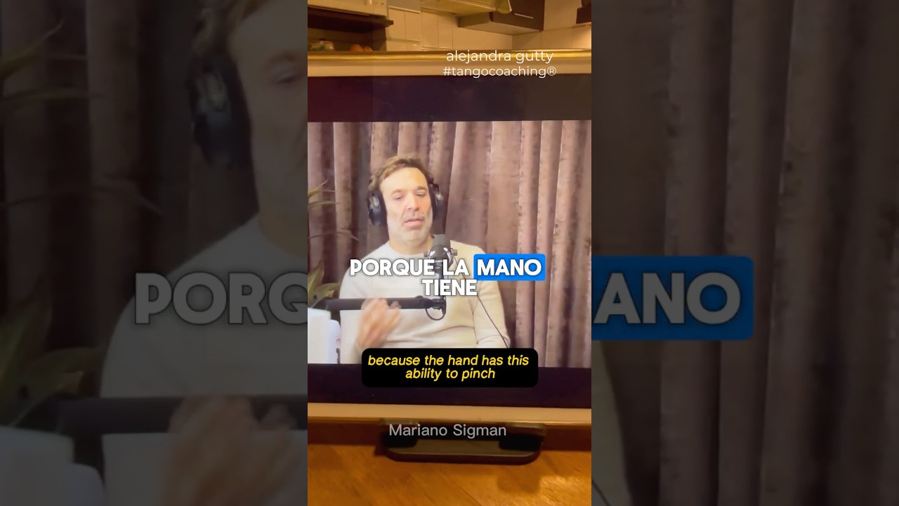 Video thumbnail for 'El trazo de lo humano' - LAS MANOS - Alejandra Gutty #TangoCoaching®