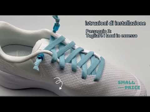Эластичные шнурки для обуви с металлическими фиксаторами QuickLaces, белые, 3 пары - фото 1 - id-p3120165299