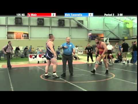 125 KG Ty Walz vs Nick Tavanello