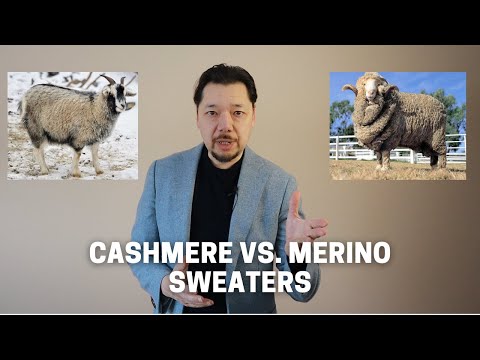 Merino Wool vs. Cashmere: Some Pros and Cons