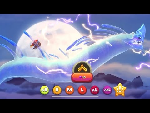 Hungry Dragon - Unlocked a New unique Dragon Electrozoa Test Dragon #12