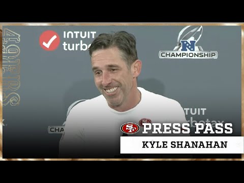 Kyle Shanahan Reacts to 49ers NFC Championship Win | 49ers