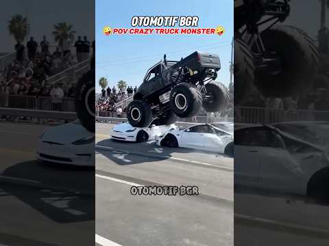 Monster Truck Bigger Crazy😱 #automobile #jdm #monstertruck #monster #truck #cars #edit