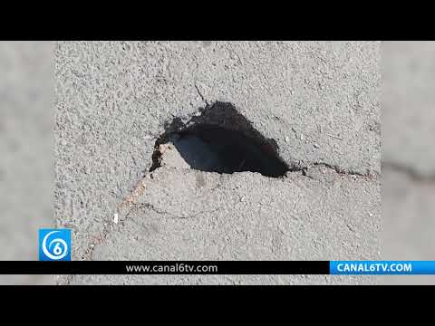 Video: Desconfianza por reparación superficial de un socavón en San Buenaventura, Ixtapaluca