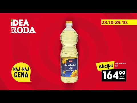 IDEA i RODA | Nedeljna akcija 23.10 -29.10.2025.