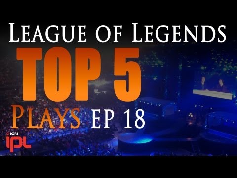 League of Legends Top 5 Plays - Season 2 World Finals