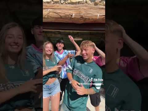 tiktok di domenico esposito , viola silvi , fabio ferrucci e cristiano borsi