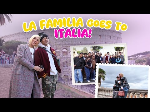 La Familia goes to Italia! | VICE GANDA