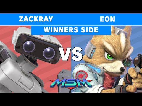 MSM 185 GW | Zackray (ROB) vs Eon (Fox) Winners Pools - Smash Ultimate