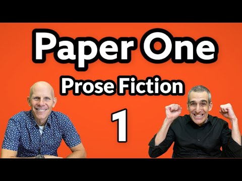 IB English: Paper One  - Prose Fiction