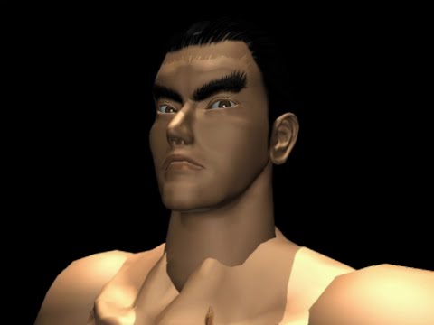 4K      (tekken 2 psx 1995  )      topaz video enhance ai + dainapp ai upscaling