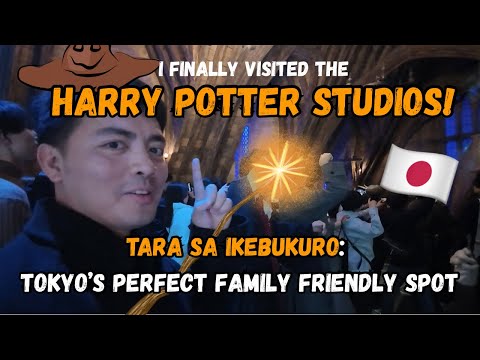 I Finally Visited the HARRY POTTER STUDIOS! + IKEBUKURO: Tokyo’s Perfect Family Friendly Spot