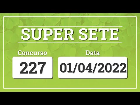 Capa de SUPER SETE 227