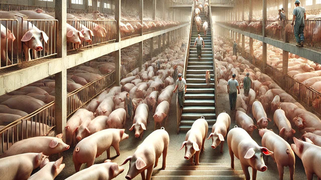 Como Os Fazendeiros Chineses Criam 434 Milhões De Porcos