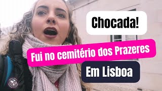 Fiquei chocada com cemitério dos Prazeres em Lisboa!